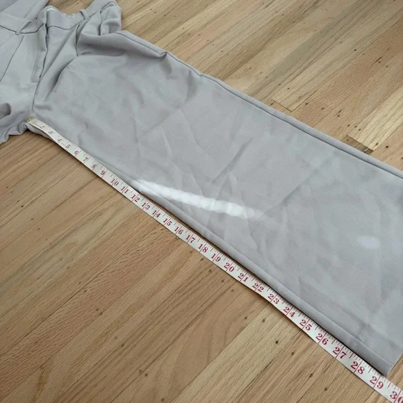 Abercrombie & Fitch Sloane High Rise Tailored Wide Leg Trouser Pants Size 28 / 6 - Picture 9 of 12